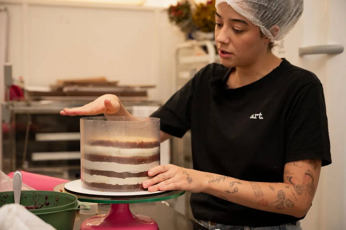 Luiza, confeiteira